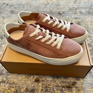 Soludos Ibiza Platform Sneaker Mauve Suede 8.5 NIB